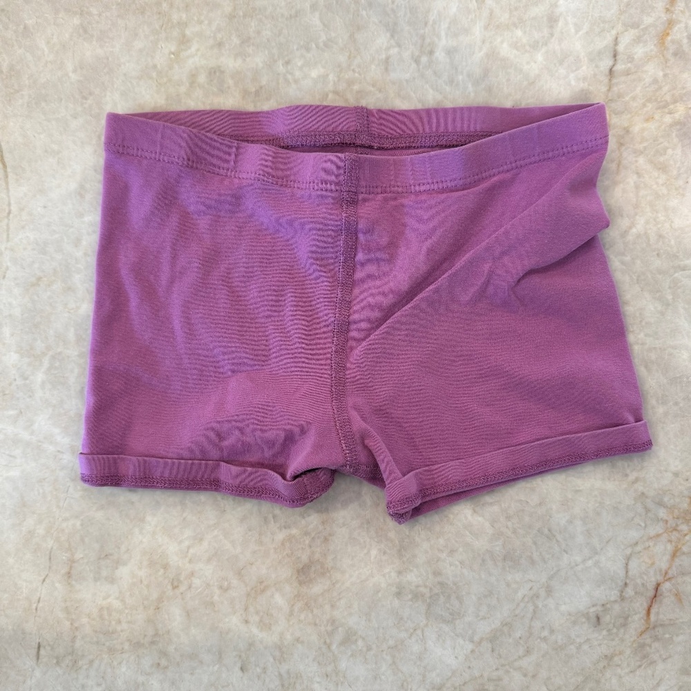 Primary Girls' Purple Bike Shorts
